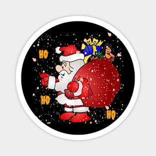 Santa Ho Ho Ho Magnet